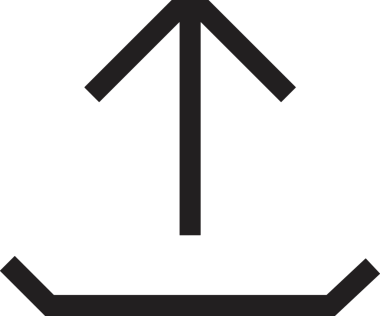 Siyah ve Beyaz Logo Simgesi PNG Biçimini Yükle. Web Sitesi Düğmesi, Mobil Uygulama Arayüzü, Dosya Aktarımı, Belge Paylaşımı, Bulut Depolama ve Veri Yedekleme için Minimalist Düz Tasarımlı Tek Renkli Ok Gönderme İşareti Grafiksel Elemanı