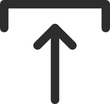 Siyah ve Beyaz Logo Simgesi PNG Biçimini Yükle. Web Sitesi Düğmesi, Mobil Uygulama Arayüzü, Dosya Aktarımı, Belge Paylaşımı, Bulut Depolama ve Veri Yedekleme için Minimalist Düz Tasarımlı Tek Renkli Ok Gönderme İşareti Grafiksel Elemanı