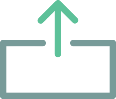 Siyah ve Beyaz Logo Simgesi PNG Biçimini Yükle. Web Sitesi Düğmesi, Mobil Uygulama Arayüzü, Dosya Aktarımı, Belge Paylaşımı, Bulut Depolama ve Veri Yedekleme için Minimalist Düz Tasarımlı Tek Renkli Ok Gönderme İşareti Grafiksel Elemanı