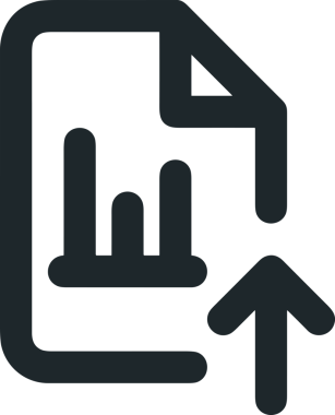 Siyah ve Beyaz Logo Simgesi PNG Biçimini Yükle. Web Sitesi Düğmesi, Mobil Uygulama Arayüzü, Dosya Aktarımı, Belge Paylaşımı, Bulut Depolama ve Veri Yedekleme için Minimalist Düz Tasarımlı Tek Renkli Ok Gönderme İşareti Grafiksel Elemanı