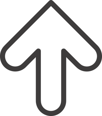 Siyah ve Beyaz Logo Simgesi PNG Biçimini Yükle. Web Sitesi Düğmesi, Mobil Uygulama Arayüzü, Dosya Aktarımı, Belge Paylaşımı, Bulut Depolama ve Veri Yedekleme için Minimalist Düz Tasarımlı Tek Renkli Ok Gönderme İşareti Grafiksel Elemanı