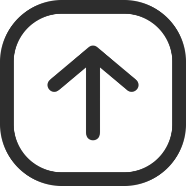 Siyah ve Beyaz Logo Simgesi PNG Biçimini Yükle. Web Sitesi Düğmesi, Mobil Uygulama Arayüzü, Dosya Aktarımı, Belge Paylaşımı, Bulut Depolama ve Veri Yedekleme için Minimalist Düz Tasarımlı Tek Renkli Ok Gönderme İşareti Grafiksel Elemanı