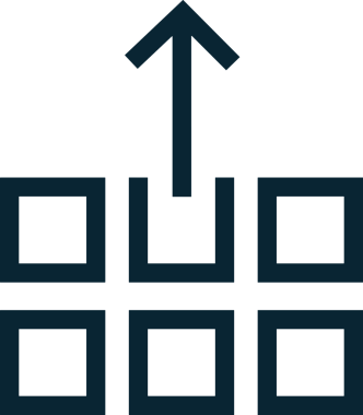 Siyah ve Beyaz Logo Simgesi PNG Biçimini Yükle. Web Sitesi Düğmesi, Mobil Uygulama Arayüzü, Dosya Aktarımı, Belge Paylaşımı, Bulut Depolama ve Veri Yedekleme için Minimalist Düz Tasarımlı Tek Renkli Ok Gönderme İşareti Grafiksel Elemanı