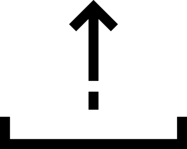 Siyah ve Beyaz Logo Simgesi PNG Biçimini Yükle. Web Sitesi Düğmesi, Mobil Uygulama Arayüzü, Dosya Aktarımı, Belge Paylaşımı, Bulut Depolama ve Veri Yedekleme için Minimalist Düz Tasarımlı Tek Renkli Ok Gönderme İşareti Grafiksel Elemanı