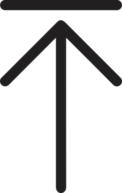 Siyah ve Beyaz Logo Simgesi PNG Biçimini Yükle. Web Sitesi Düğmesi, Mobil Uygulama Arayüzü, Dosya Aktarımı, Belge Paylaşımı, Bulut Depolama ve Veri Yedekleme için Minimalist Düz Tasarımlı Tek Renkli Ok Gönderme İşareti Grafiksel Elemanı