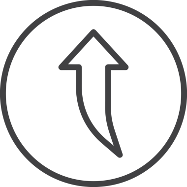 Siyah ve Beyaz Logo Simgesi PNG Biçimini Yükle. Web Sitesi Düğmesi, Mobil Uygulama Arayüzü, Dosya Aktarımı, Belge Paylaşımı, Bulut Depolama ve Veri Yedekleme için Minimalist Düz Tasarımlı Tek Renkli Ok Gönderme İşareti Grafiksel Elemanı