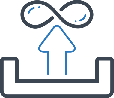 Siyah ve Beyaz Logo Simgesi PNG Biçimini Yükle. Web Sitesi Düğmesi, Mobil Uygulama Arayüzü, Dosya Aktarımı, Belge Paylaşımı, Bulut Depolama ve Veri Yedekleme için Minimalist Düz Tasarımlı Tek Renkli Ok Gönderme İşareti Grafiksel Elemanı