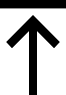 Siyah ve Beyaz Logo Simgesi PNG Biçimini Yükle. Web Sitesi Düğmesi, Mobil Uygulama Arayüzü, Dosya Aktarımı, Belge Paylaşımı, Bulut Depolama ve Veri Yedekleme için Minimalist Düz Tasarımlı Tek Renkli Ok Gönderme İşareti Grafiksel Elemanı