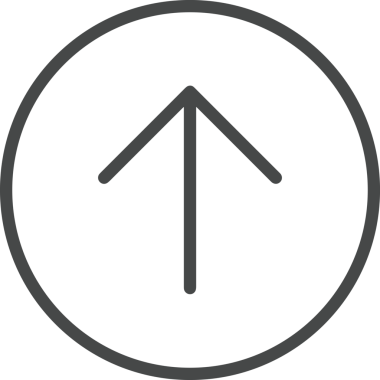 Siyah ve Beyaz Logo Simgesi PNG Biçimini Yükle. Web Sitesi Düğmesi, Mobil Uygulama Arayüzü, Dosya Aktarımı, Belge Paylaşımı, Bulut Depolama ve Veri Yedekleme için Minimalist Düz Tasarımlı Tek Renkli Ok Gönderme İşareti Grafiksel Elemanı