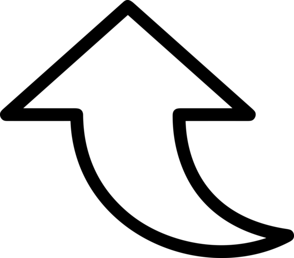 Siyah ve Beyaz Logo Simgesi PNG Biçimini Yükle. Web Sitesi Düğmesi, Mobil Uygulama Arayüzü, Dosya Aktarımı, Belge Paylaşımı, Bulut Depolama ve Veri Yedekleme için Minimalist Düz Tasarımlı Tek Renkli Ok Gönderme İşareti Grafiksel Elemanı
