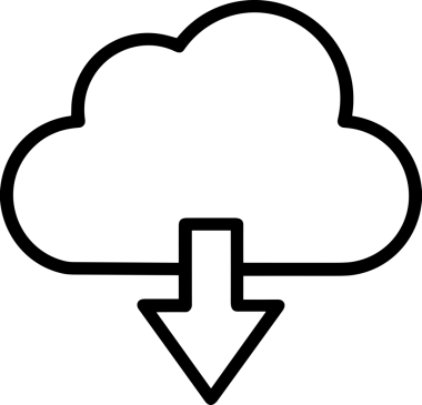 Siyah ve Beyaz Logo Simgesi PNG Biçimini Yükle. Web Sitesi Düğmesi, Mobil Uygulama Arayüzü, Dosya Aktarımı, Belge Paylaşımı, Bulut Depolama ve Veri Yedekleme için Minimalist Düz Tasarımlı Tek Renkli Ok Gönderme İşareti Grafiksel Elemanı