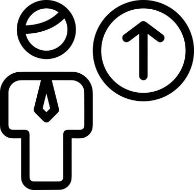 Siyah ve Beyaz Logo Simgesi PNG Biçimini Yükle. Web Sitesi Düğmesi, Mobil Uygulama Arayüzü, Dosya Aktarımı, Belge Paylaşımı, Bulut Depolama ve Veri Yedekleme için Minimalist Düz Tasarımlı Tek Renkli Ok Gönderme İşareti Grafiksel Elemanı