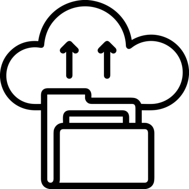 Siyah ve Beyaz Logo Simgesi PNG Biçimini Yükle. Web Sitesi Düğmesi, Mobil Uygulama Arayüzü, Dosya Aktarımı, Belge Paylaşımı, Bulut Depolama ve Veri Yedekleme için Minimalist Düz Tasarımlı Tek Renkli Ok Gönderme İşareti Grafiksel Elemanı