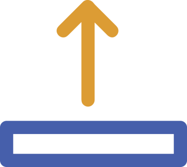 Siyah ve Beyaz Logo Simgesi PNG Biçimini Yükle. Web Sitesi Düğmesi, Mobil Uygulama Arayüzü, Dosya Aktarımı, Belge Paylaşımı, Bulut Depolama ve Veri Yedekleme için Minimalist Düz Tasarımlı Tek Renkli Ok Gönderme İşareti Grafiksel Elemanı