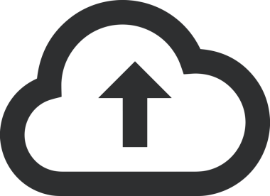 Siyah ve Beyaz Logo Simgesi PNG Biçimini Yükle. Web Sitesi Düğmesi, Mobil Uygulama Arayüzü, Dosya Aktarımı, Belge Paylaşımı, Bulut Depolama ve Veri Yedekleme için Minimalist Düz Tasarımlı Tek Renkli Ok Gönderme İşareti Grafiksel Elemanı