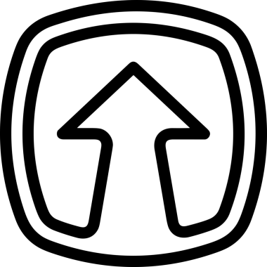 Siyah ve Beyaz Logo Simgesi PNG Biçimini Yükle. Web Sitesi Düğmesi, Mobil Uygulama Arayüzü, Dosya Aktarımı, Belge Paylaşımı, Bulut Depolama ve Veri Yedekleme için Minimalist Düz Tasarımlı Tek Renkli Ok Gönderme İşareti Grafiksel Elemanı