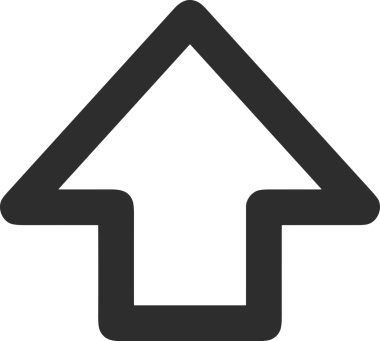 Siyah ve Beyaz Logo Simgesi PNG Biçimini Yükle. Web Sitesi Düğmesi, Mobil Uygulama Arayüzü, Dosya Aktarımı, Belge Paylaşımı, Bulut Depolama ve Veri Yedekleme için Minimalist Düz Tasarımlı Tek Renkli Ok Gönderme İşareti Grafiksel Elemanı