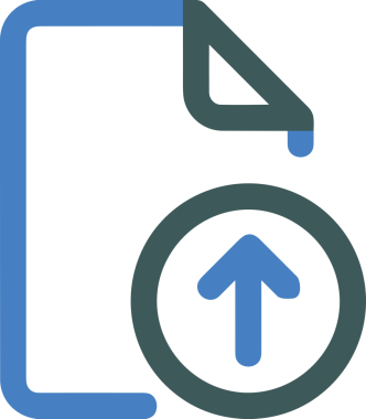 Siyah ve Beyaz Logo Simgesi PNG Biçimini Yükle. Web Sitesi Düğmesi, Mobil Uygulama Arayüzü, Dosya Aktarımı, Belge Paylaşımı, Bulut Depolama ve Veri Yedekleme için Minimalist Düz Tasarımlı Tek Renkli Ok Gönderme İşareti Grafiksel Elemanı