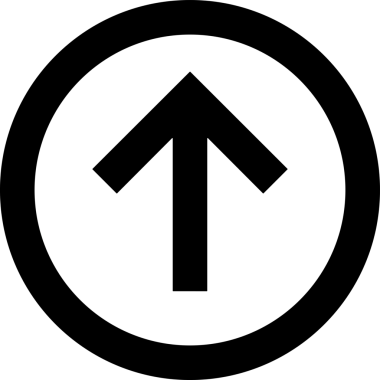 Siyah ve Beyaz Logo Simgesi PNG Biçimini Yükle. Web Sitesi Düğmesi, Mobil Uygulama Arayüzü, Dosya Aktarımı, Belge Paylaşımı, Bulut Depolama ve Veri Yedekleme için Minimalist Düz Tasarımlı Tek Renkli Ok Gönderme İşareti Grafiksel Elemanı