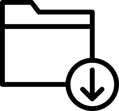 Siyah ve Beyaz Logo Simgesi PNG Biçimini Yükle. Web Sitesi Düğmesi, Mobil Uygulama Arayüzü, Dosya Aktarımı, Belge Paylaşımı, Bulut Depolama ve Veri Yedekleme için Minimalist Düz Tasarımlı Tek Renkli Ok Gönderme İşareti Grafiksel Elemanı