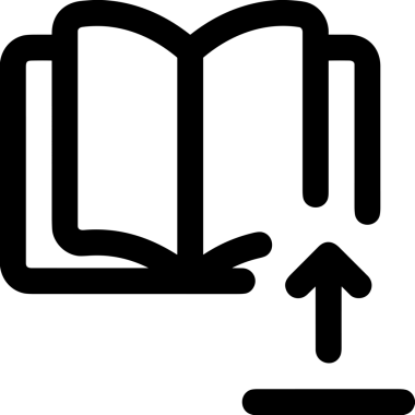 Siyah ve Beyaz Logo Simgesi PNG Biçimini Yükle. Web Sitesi Düğmesi, Mobil Uygulama Arayüzü, Dosya Aktarımı, Belge Paylaşımı, Bulut Depolama ve Veri Yedekleme için Minimalist Düz Tasarımlı Tek Renkli Ok Gönderme İşareti Grafiksel Elemanı