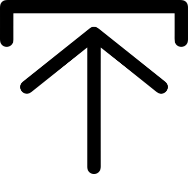 Siyah ve Beyaz Logo Simgesi PNG Biçimini Yükle. Web Sitesi Düğmesi, Mobil Uygulama Arayüzü, Dosya Aktarımı, Belge Paylaşımı, Bulut Depolama ve Veri Yedekleme için Minimalist Düz Tasarımlı Tek Renkli Ok Gönderme İşareti Grafiksel Elemanı