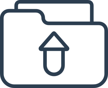 Siyah ve Beyaz Logo Simgesi PNG Biçimini Yükle. Web Sitesi Düğmesi, Mobil Uygulama Arayüzü, Dosya Aktarımı, Belge Paylaşımı, Bulut Depolama ve Veri Yedekleme için Minimalist Düz Tasarımlı Tek Renkli Ok Gönderme İşareti Grafiksel Elemanı