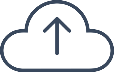 Siyah ve Beyaz Logo Simgesi PNG Biçimini Yükle. Web Sitesi Düğmesi, Mobil Uygulama Arayüzü, Dosya Aktarımı, Belge Paylaşımı, Bulut Depolama ve Veri Yedekleme için Minimalist Düz Tasarımlı Tek Renkli Ok Gönderme İşareti Grafiksel Elemanı