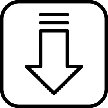 Siyah ve Beyaz Logo Simgesi PNG Biçimini Yükle. Web Sitesi Düğmesi, Mobil Uygulama Arayüzü, Dosya Aktarımı, Belge Paylaşımı, Bulut Depolama ve Veri Yedekleme için Minimalist Düz Tasarımlı Tek Renkli Ok Gönderme İşareti Grafiksel Elemanı