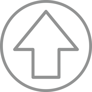 Siyah ve Beyaz Logo Simgesi PNG Biçimini Yükle. Web Sitesi Düğmesi, Mobil Uygulama Arayüzü, Dosya Aktarımı, Belge Paylaşımı, Bulut Depolama ve Veri Yedekleme için Minimalist Düz Tasarımlı Tek Renkli Ok Gönderme İşareti Grafiksel Elemanı