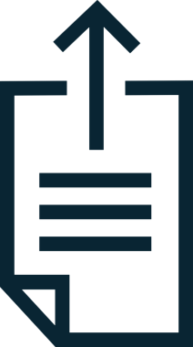 Siyah ve Beyaz Logo Simgesi PNG Biçimini Yükle. Web Sitesi Düğmesi, Mobil Uygulama Arayüzü, Dosya Aktarımı, Belge Paylaşımı, Bulut Depolama ve Veri Yedekleme için Minimalist Düz Tasarımlı Tek Renkli Ok Gönderme İşareti Grafiksel Elemanı