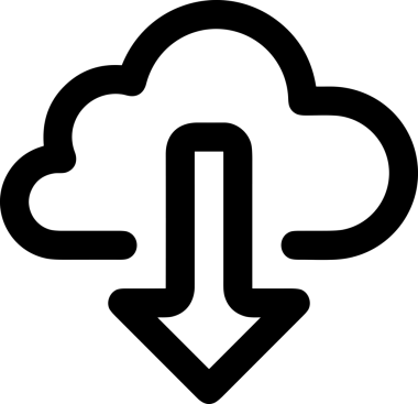 Siyah ve Beyaz Logo Simgesi PNG Biçimini Yükle. Web Sitesi Düğmesi, Mobil Uygulama Arayüzü, Dosya Aktarımı, Belge Paylaşımı, Bulut Depolama ve Veri Yedekleme için Minimalist Düz Tasarımlı Tek Renkli Ok Gönderme İşareti Grafiksel Elemanı