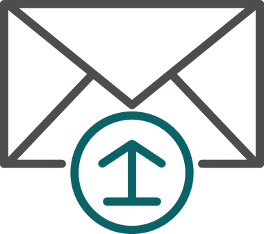 Siyah ve Beyaz Logo Simgesi PNG Biçimini Yükle. Web Sitesi Düğmesi, Mobil Uygulama Arayüzü, Dosya Aktarımı, Belge Paylaşımı, Bulut Depolama ve Veri Yedekleme için Minimalist Düz Tasarımlı Tek Renkli Ok Gönderme İşareti Grafiksel Elemanı