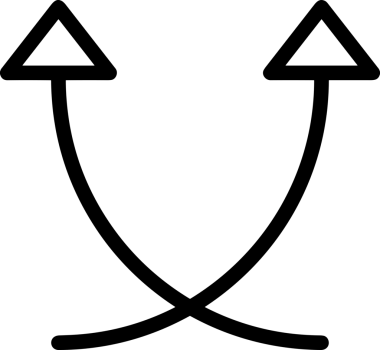Siyah ve Beyaz Logo Simgesi PNG Biçimini Yükle. Web Sitesi Düğmesi, Mobil Uygulama Arayüzü, Dosya Aktarımı, Belge Paylaşımı, Bulut Depolama ve Veri Yedekleme için Minimalist Düz Tasarımlı Tek Renkli Ok Gönderme İşareti Grafiksel Elemanı
