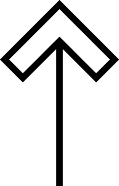 Siyah ve Beyaz Logo Simgesi PNG Biçimini Yükle. Web Sitesi Düğmesi, Mobil Uygulama Arayüzü, Dosya Aktarımı, Belge Paylaşımı, Bulut Depolama ve Veri Yedekleme için Minimalist Düz Tasarımlı Tek Renkli Ok Gönderme İşareti Grafiksel Elemanı