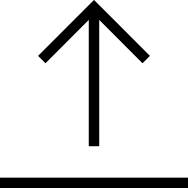 Siyah ve Beyaz Logo Simgesi PNG Biçimini Yükle. Web Sitesi Düğmesi, Mobil Uygulama Arayüzü, Dosya Aktarımı, Belge Paylaşımı, Bulut Depolama ve Veri Yedekleme için Minimalist Düz Tasarımlı Tek Renkli Ok Gönderme İşareti Grafiksel Elemanı