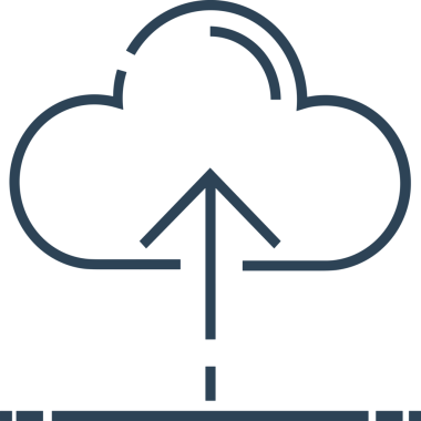 Siyah ve Beyaz Logo Simgesi PNG Biçimini Yükle. Web Sitesi Düğmesi, Mobil Uygulama Arayüzü, Dosya Aktarımı, Belge Paylaşımı, Bulut Depolama ve Veri Yedekleme için Minimalist Düz Tasarımlı Tek Renkli Ok Gönderme İşareti Grafiksel Elemanı