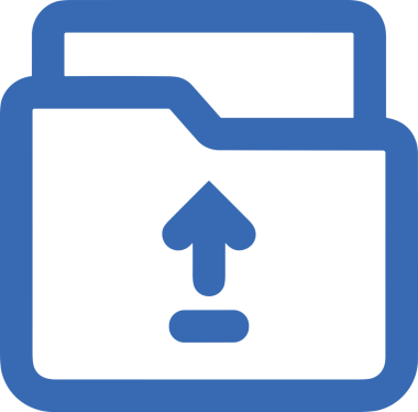 Siyah ve Beyaz Logo Simgesi PNG Biçimini Yükle. Web Sitesi Düğmesi, Mobil Uygulama Arayüzü, Dosya Aktarımı, Belge Paylaşımı, Bulut Depolama ve Veri Yedekleme için Minimalist Düz Tasarımlı Tek Renkli Ok Gönderme İşareti Grafiksel Elemanı