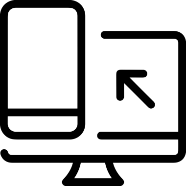 Siyah ve Beyaz Logo Simgesi PNG Biçimini Yükle. Web Sitesi Düğmesi, Mobil Uygulama Arayüzü, Dosya Aktarımı, Belge Paylaşımı, Bulut Depolama ve Veri Yedekleme için Minimalist Düz Tasarımlı Tek Renkli Ok Gönderme İşareti Grafiksel Elemanı