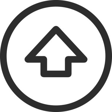 Siyah ve Beyaz Logo Simgesi PNG Biçimini Yükle. Web Sitesi Düğmesi, Mobil Uygulama Arayüzü, Dosya Aktarımı, Belge Paylaşımı, Bulut Depolama ve Veri Yedekleme için Minimalist Düz Tasarımlı Tek Renkli Ok Gönderme İşareti Grafiksel Elemanı