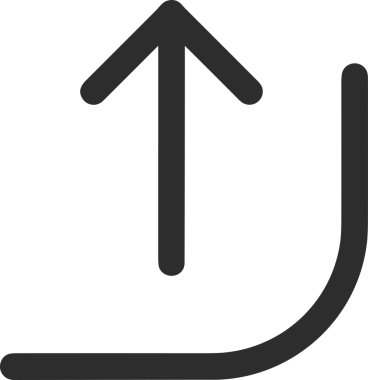 Siyah ve Beyaz Logo Simgesi PNG Biçimini Yükle. Web Sitesi Düğmesi, Mobil Uygulama Arayüzü, Dosya Aktarımı, Belge Paylaşımı, Bulut Depolama ve Veri Yedekleme için Minimalist Düz Tasarımlı Tek Renkli Ok Gönderme İşareti Grafiksel Elemanı