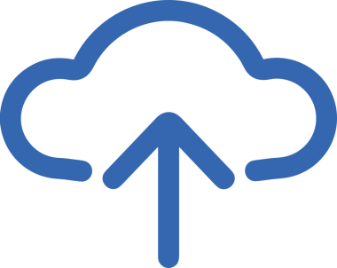 Siyah ve Beyaz Logo Simgesi PNG Biçimini Yükle. Web Sitesi Düğmesi, Mobil Uygulama Arayüzü, Dosya Aktarımı, Belge Paylaşımı, Bulut Depolama ve Veri Yedekleme için Minimalist Düz Tasarımlı Tek Renkli Ok Gönderme İşareti Grafiksel Elemanı