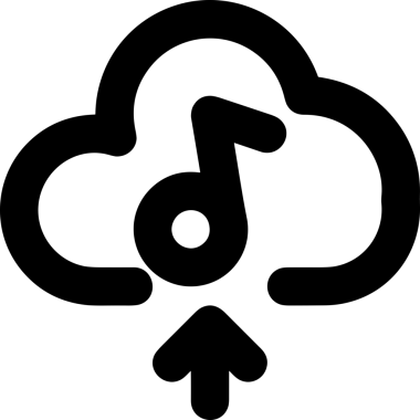 Siyah ve Beyaz Logo Simgesi PNG Biçimini Yükle. Web Sitesi Düğmesi, Mobil Uygulama Arayüzü, Dosya Aktarımı, Belge Paylaşımı, Bulut Depolama ve Veri Yedekleme için Minimalist Düz Tasarımlı Tek Renkli Ok Gönderme İşareti Grafiksel Elemanı