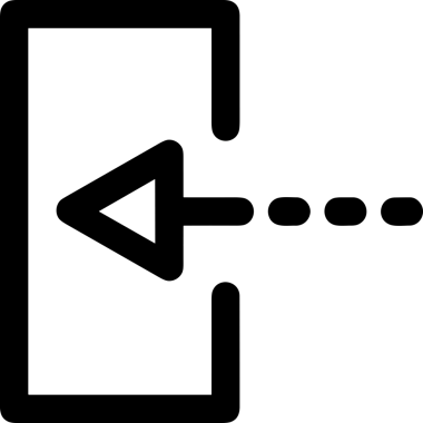 Siyah ve Beyaz Logo Simgesi PNG Biçimini Yükle. Web Sitesi Düğmesi, Mobil Uygulama Arayüzü, Dosya Aktarımı, Belge Paylaşımı, Bulut Depolama ve Veri Yedekleme için Minimalist Düz Tasarımlı Tek Renkli Ok Gönderme İşareti Grafiksel Elemanı