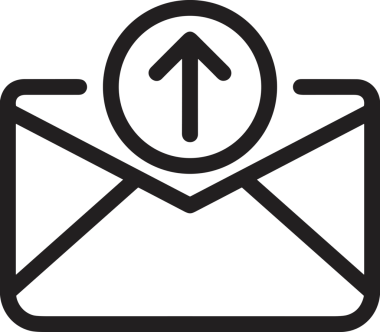 Siyah ve Beyaz Logo Simgesi PNG Biçimini Yükle. Web Sitesi Düğmesi, Mobil Uygulama Arayüzü, Dosya Aktarımı, Belge Paylaşımı, Bulut Depolama ve Veri Yedekleme için Minimalist Düz Tasarımlı Tek Renkli Ok Gönderme İşareti Grafiksel Elemanı