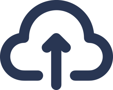 Siyah ve Beyaz Logo Simgesi PNG Biçimini Yükle. Web Sitesi Düğmesi, Mobil Uygulama Arayüzü, Dosya Aktarımı, Belge Paylaşımı, Bulut Depolama ve Veri Yedekleme için Minimalist Düz Tasarımlı Tek Renkli Ok Gönderme İşareti Grafiksel Elemanı