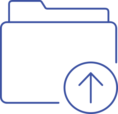 Siyah ve Beyaz Logo Simgesi PNG Biçimini Yükle. Web Sitesi Düğmesi, Mobil Uygulama Arayüzü, Dosya Aktarımı, Belge Paylaşımı, Bulut Depolama ve Veri Yedekleme için Minimalist Düz Tasarımlı Tek Renkli Ok Gönderme İşareti Grafiksel Elemanı