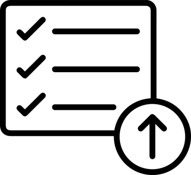 Siyah ve Beyaz Logo Simgesi PNG Biçimini Yükle. Web Sitesi Düğmesi, Mobil Uygulama Arayüzü, Dosya Aktarımı, Belge Paylaşımı, Bulut Depolama ve Veri Yedekleme için Minimalist Düz Tasarımlı Tek Renkli Ok Gönderme İşareti Grafiksel Elemanı