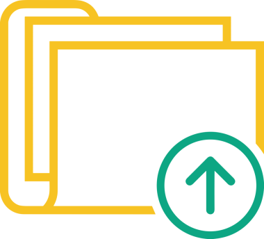 Siyah ve Beyaz Logo Simgesi PNG Biçimini Yükle. Web Sitesi Düğmesi, Mobil Uygulama Arayüzü, Dosya Aktarımı, Belge Paylaşımı, Bulut Depolama ve Veri Yedekleme için Minimalist Düz Tasarımlı Tek Renkli Ok Gönderme İşareti Grafiksel Elemanı