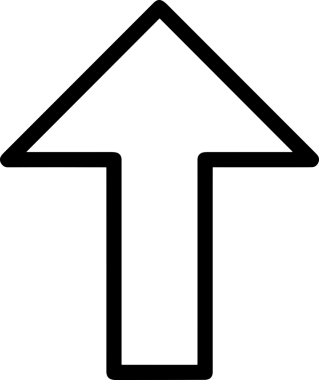 Siyah ve Beyaz Logo Simgesi PNG Biçimini Yükle. Web Sitesi Düğmesi, Mobil Uygulama Arayüzü, Dosya Aktarımı, Belge Paylaşımı, Bulut Depolama ve Veri Yedekleme için Minimalist Düz Tasarımlı Tek Renkli Ok Gönderme İşareti Grafiksel Elemanı